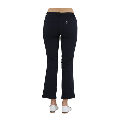 Liu Jo Pantaloni Pantalone Donna con dettaglio metallico Blu P24-LIU.JOMA4291T7144-93921-26 - Francavilla Moda